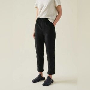 TOAST Gabi Organic Cord Pull On Pants Brown Slate 4